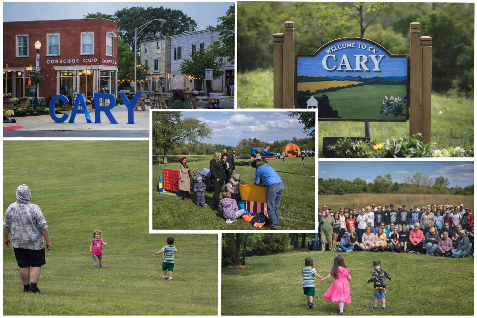 Cary's Story, People, Streets, and Parks