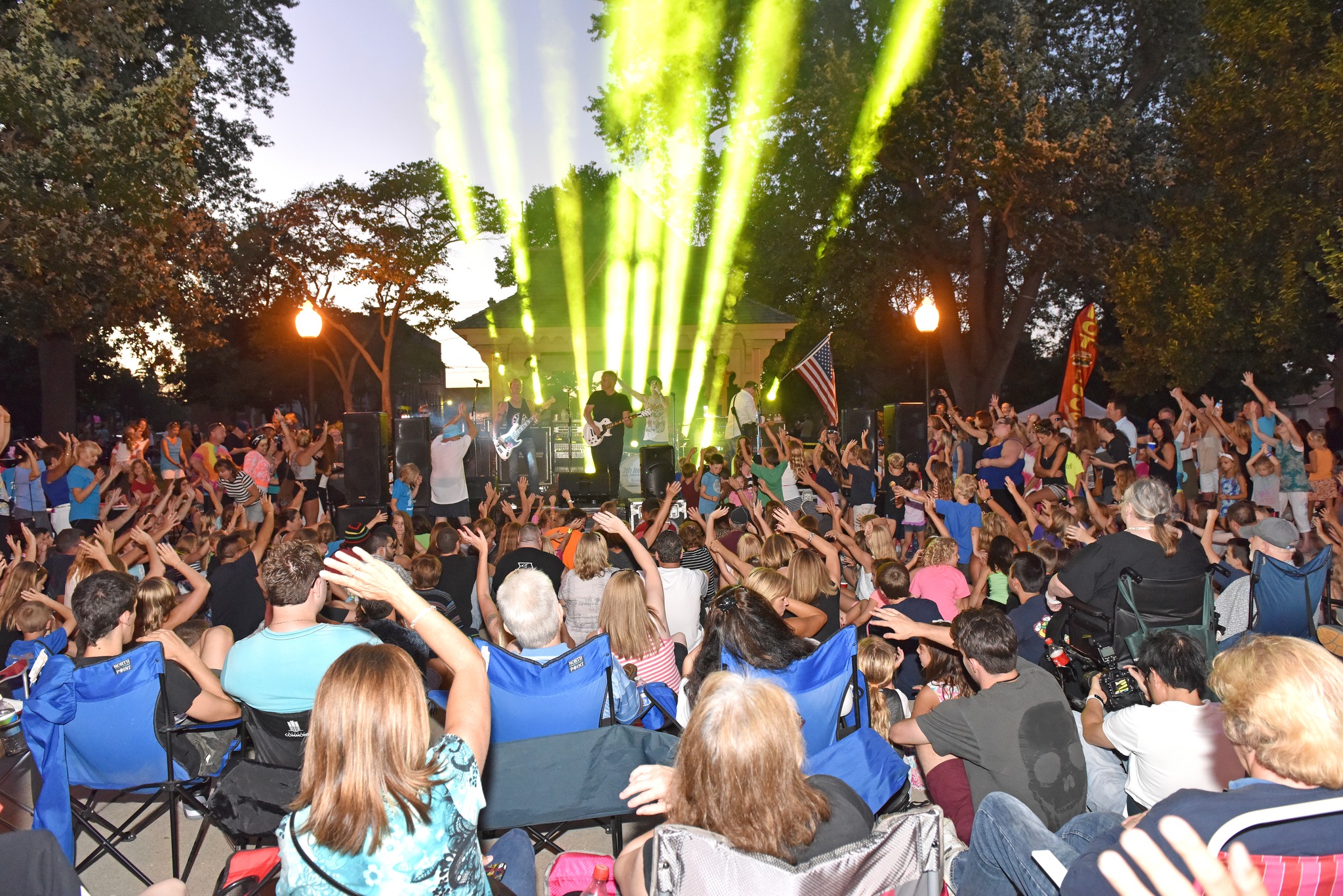 Concert at Lincoln Park in St. Charles